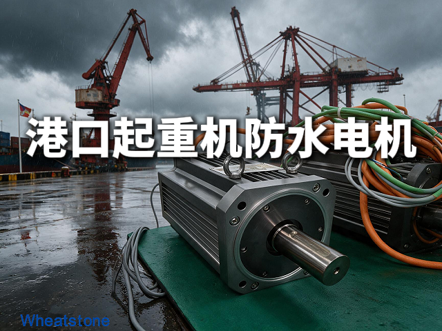 台风天港口起重机不停摆，惠斯通IP66防